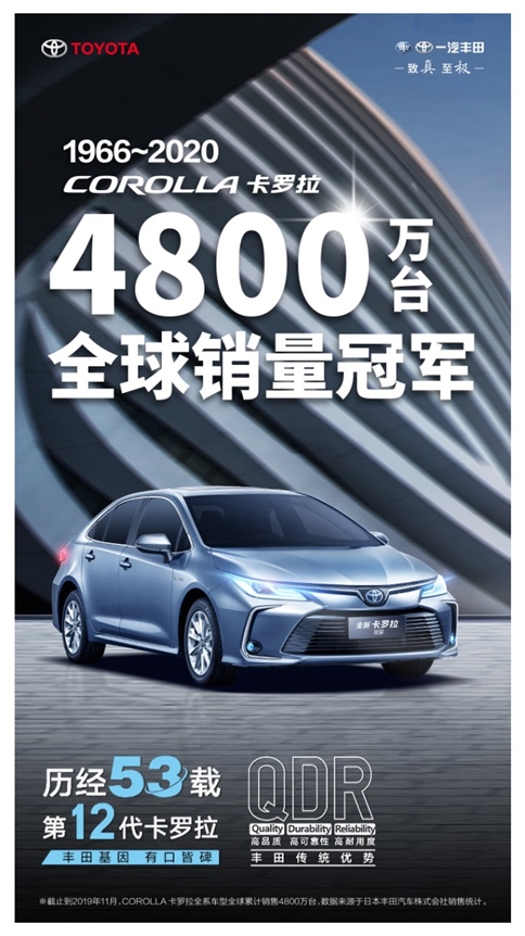智领再升级 加配不加价 2021款卡罗拉正式发布