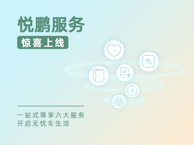 悦鹏增值服务正式上线 为小鹏用户打造专属场景式服务