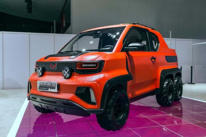 售价2.88万起,宏光MINI EV成都车展燃力登场,开启人民出行“小时代”