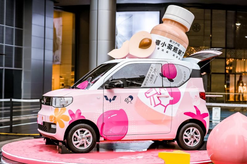 售价2.88万起,宏光MINI EV成都车展燃力登场,开启人民出行“小时代”