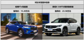 “国货之光”PK“德系新品” 哈弗F7x与大众探岳X你选谁？