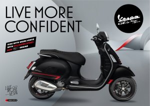 搭载全新HPE发动机 2020款Vespa GTS SuperSport 300焕新来袭