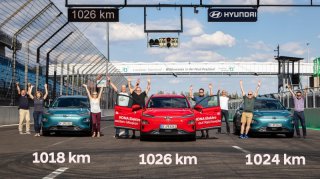 充电一次成功行驶1026km 现代汽车KONA EV刷新纪录