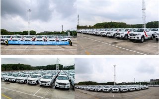 400台T60！上汽大通MAXUS海外市场租赁行业最大订单顺利发运