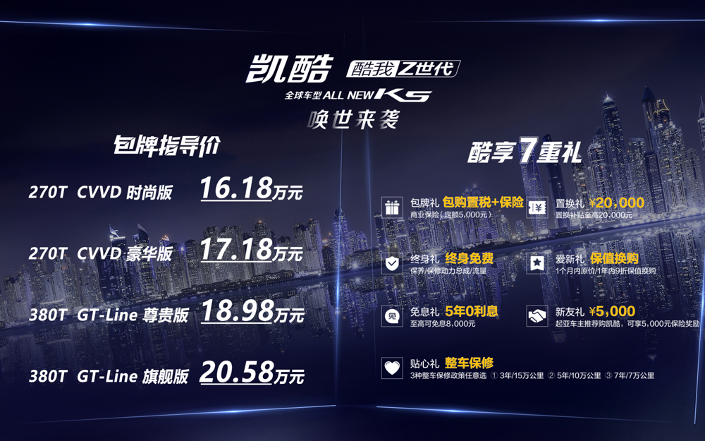 东风悦达起亚凯酷(ALL NEW K5)正式上市