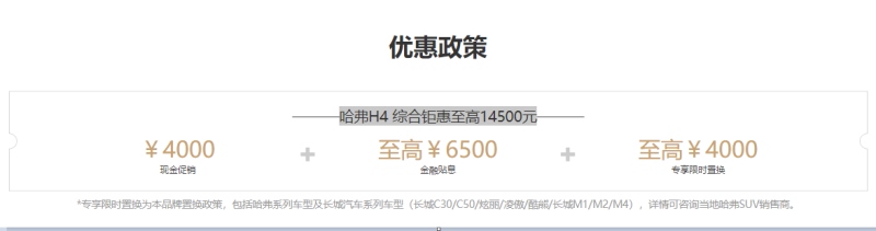 北京车展即将开幕 10万购车首选为何是哈弗H4？
