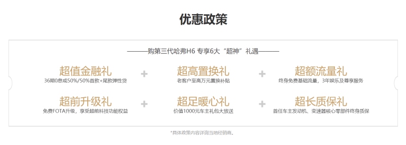 十一小长假出行怎么更方便？第三代哈弗H6来助力