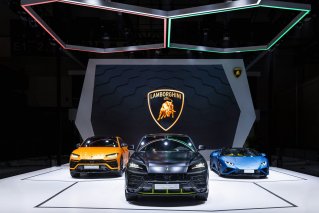 兰博基尼超级SUV Urus全新哑光漆特别版北京车展全球首发