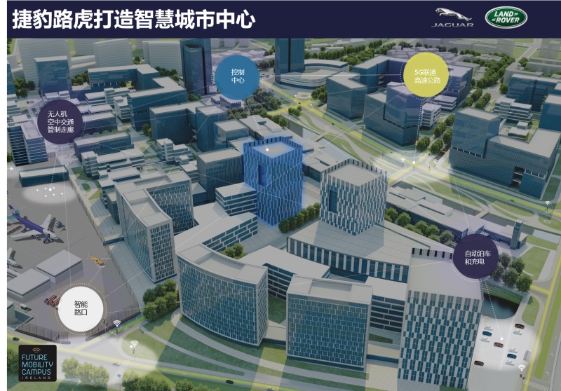捷豹路虎打造智慧城市中心 深度布局未来出行