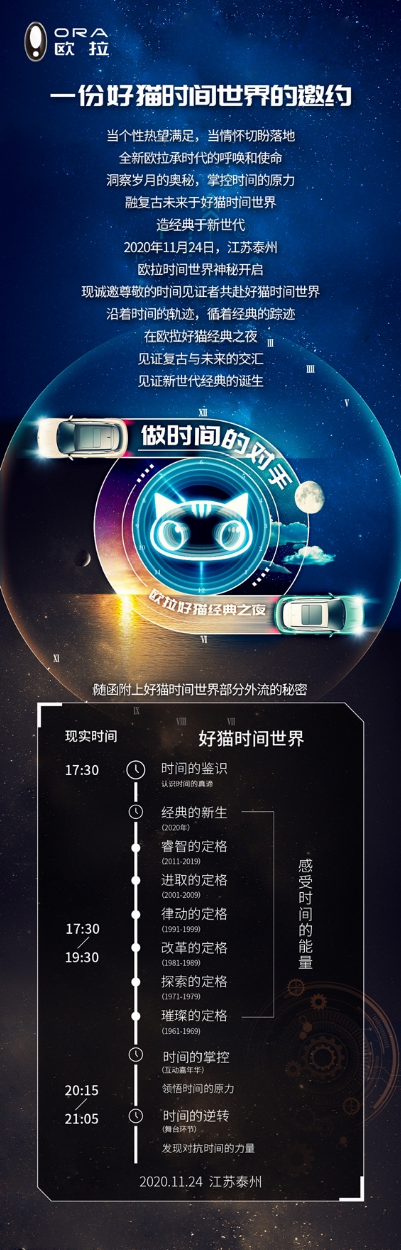 11月24日 江苏泰州!欧拉好猫将正式开启“新世代”篇章