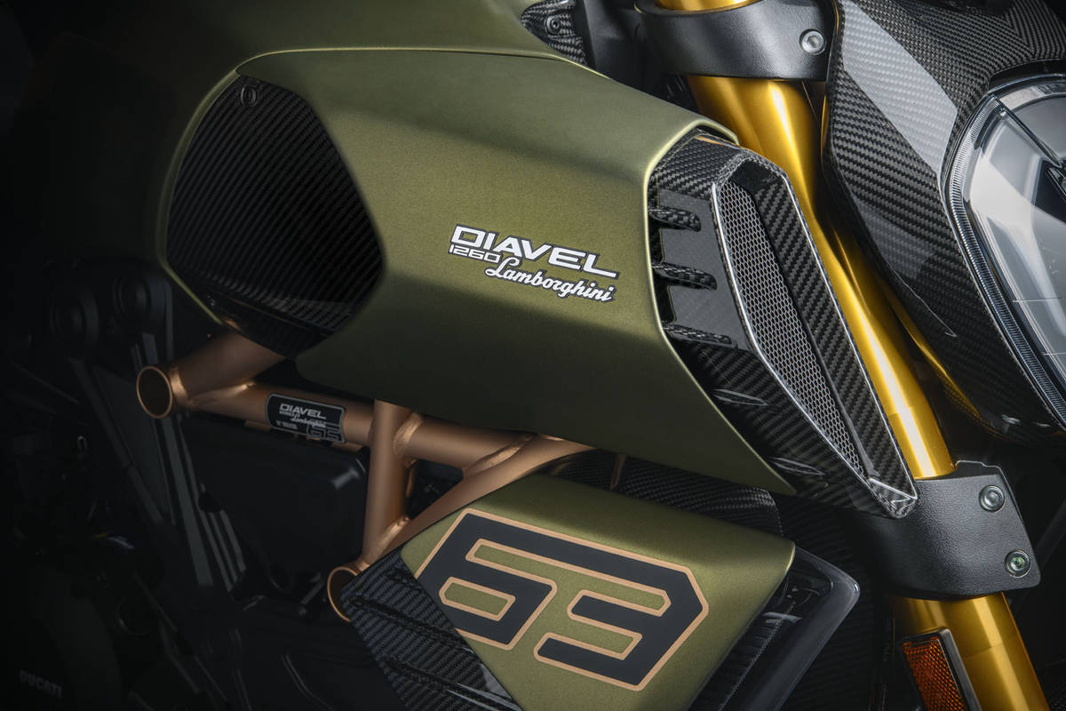 杜卡迪Diavel 1260兰博基尼限量版问世