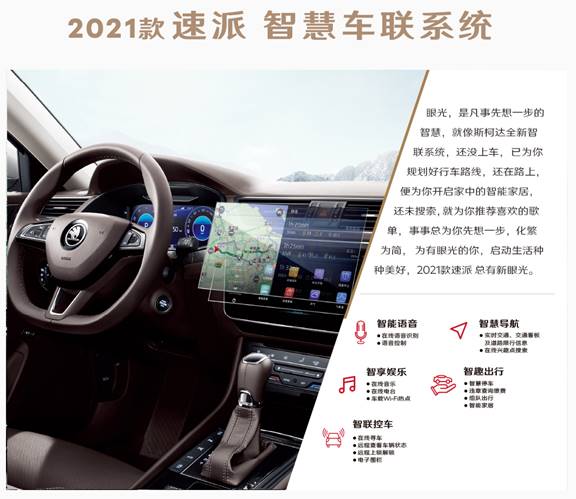 智慧车联系统加码 全新2021款速派预售已开启