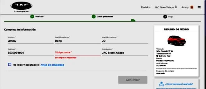 Sell Smart by Smart ! JAC掀背式轿跑J7墨西哥成功上市