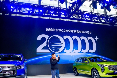 突破20万，同比大涨53%！长城皮卡1-11月累计销售203365辆