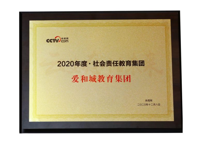 教育回馈社会长城汽车爱和城教育荣获央视网“社会责任教育集团”大奖