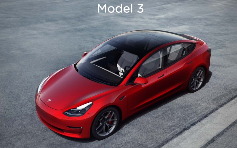 特斯拉Model 3登顶销冠 中国电动车行业受益匪浅 产业链全面崛起