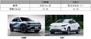 买车想要“有里有面”？大蚂蚁 VS几何C 实力更明显