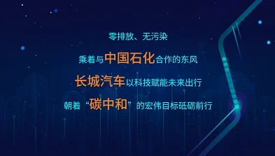 长城控股携手中国石化强强联合助力“碳中和”