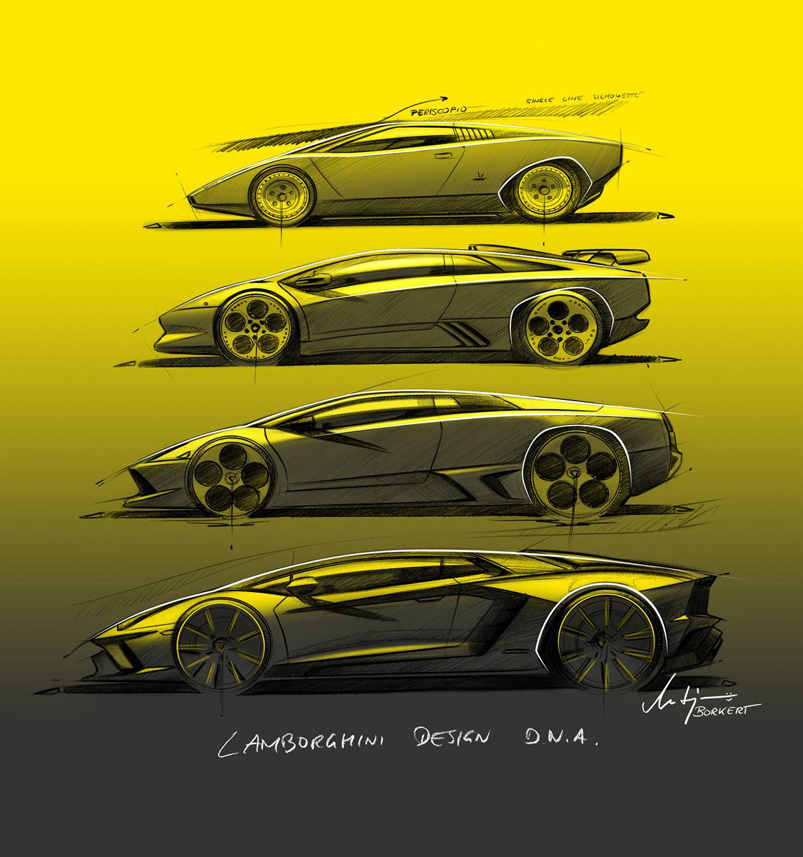 兰博基尼设计基因的起源：Countach