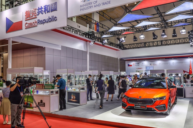 斯柯达携全新明锐PRO亮相第二届中国—中东欧国家博览会暨国际消费品博览会