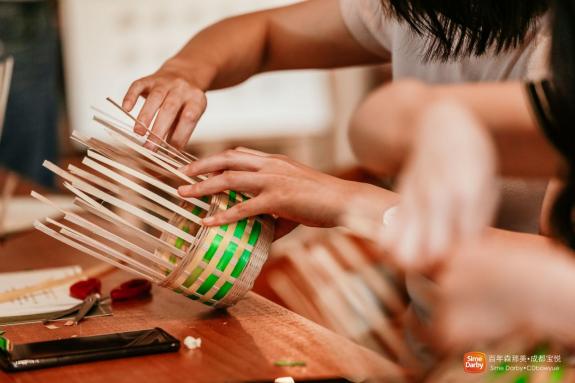 竹编青蓝,薄如绫绢-成都宝悦非遗文化沙龙日