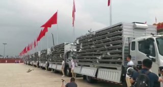 盛世有你 护航有我 福田欧航欧马可圆满护航华诞庆典诠释大国品质