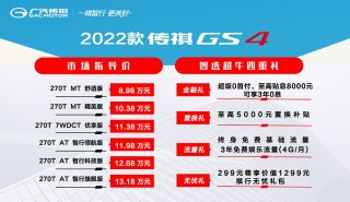 来来来，广汽传祺GS4家族，又上新啦！
