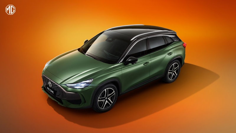 首次采用一体两面双车策略 智潮科技SUV——MG ONE整车图曝光