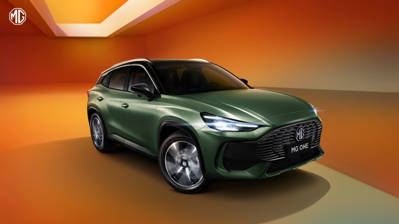 首次采用一体两面双车策略 智潮科技SUV——MG ONE整车图曝光