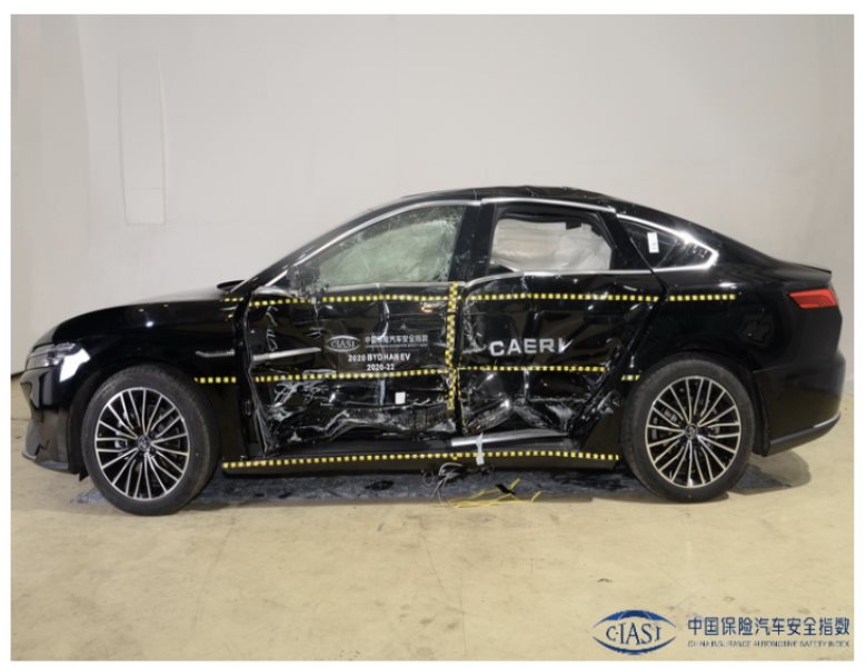 比燃油车更安全！专家解析比亚迪汉C-IASI成绩