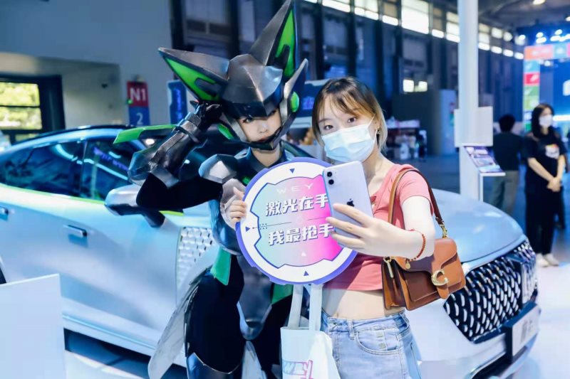 突破次元壁 让创想落地丨WEY品牌以青春姿态燃爆2021 ChinaJoy