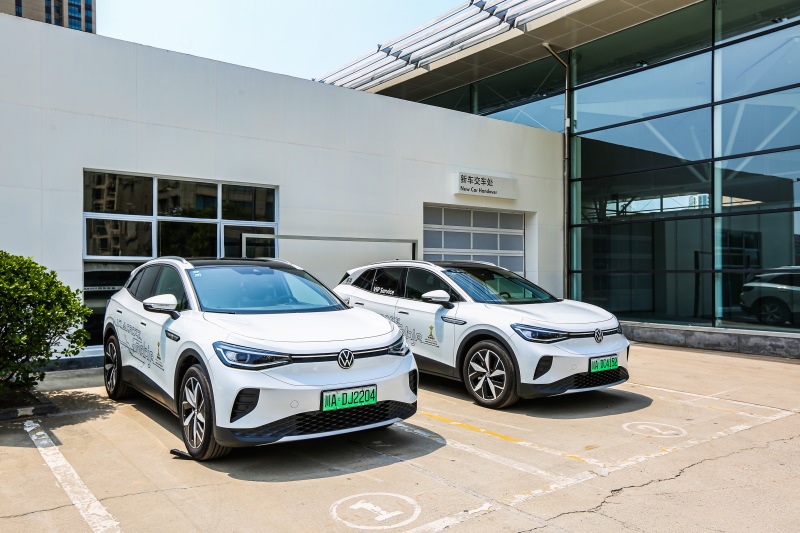 一汽-大众急调500台ID.4 CROZZ驰援郑州 为车主提供免费代步车