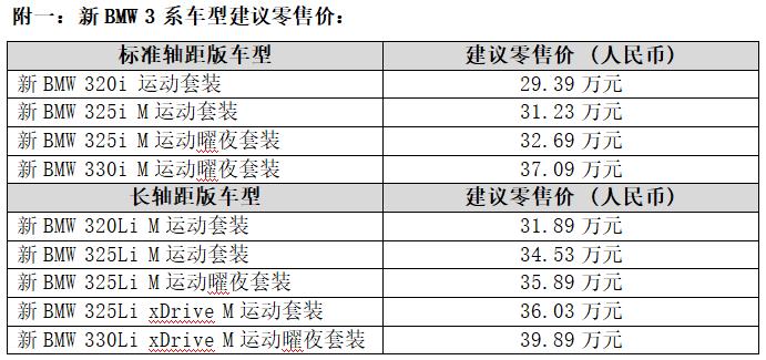 动感豪华新BMW 3系焕新上市
