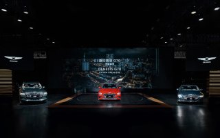 捷尼赛思携中国首秀车型捷尼赛思G70首次登陆2021成都车展