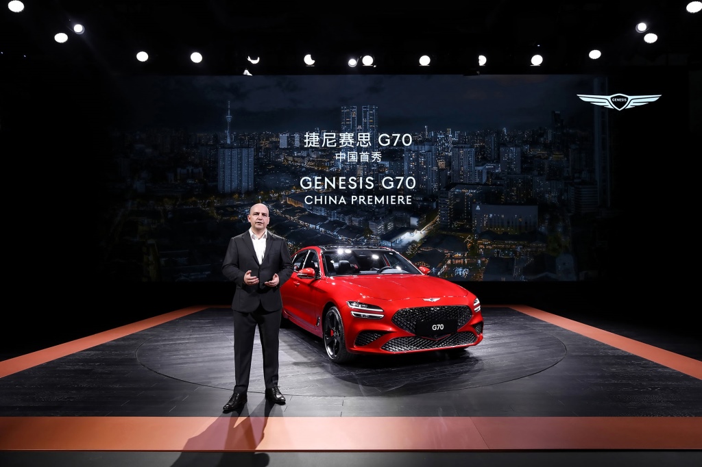 捷尼赛思携中国首秀车型捷尼赛思G70首次登陆2021成都车展