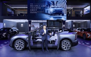 中国豪华电动车天花板高合汽车80万的HiPhi X 4座正式交付