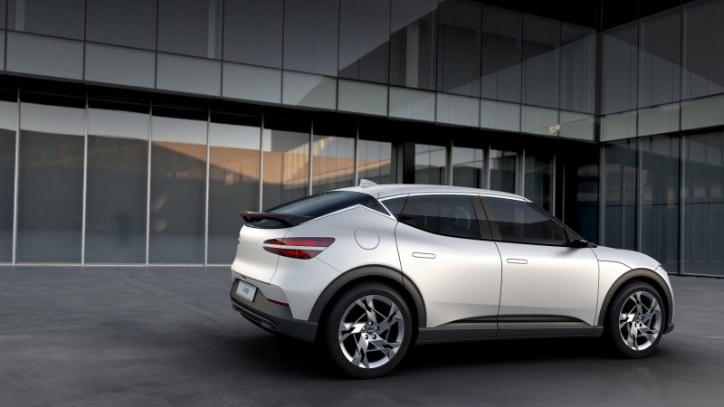 捷尼赛思发布旗下基于纯电平台打造的首款车型——捷尼赛思GV60