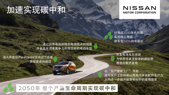 日产汽车加速推进中国市场电动化发展进程