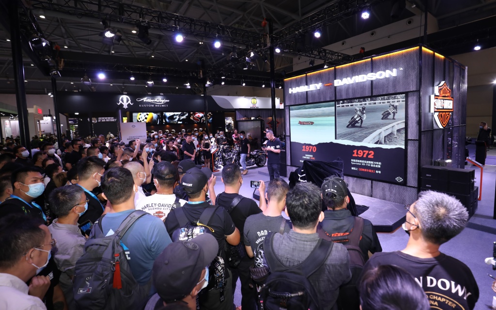 哈雷戴维森全新性能摩托车Sportster® S 正式亮相于2021中国国际摩托车博览会