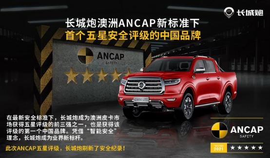 澳洲ANCAP新标准含金量几何？长城炮获中国品牌唯一五星认证！