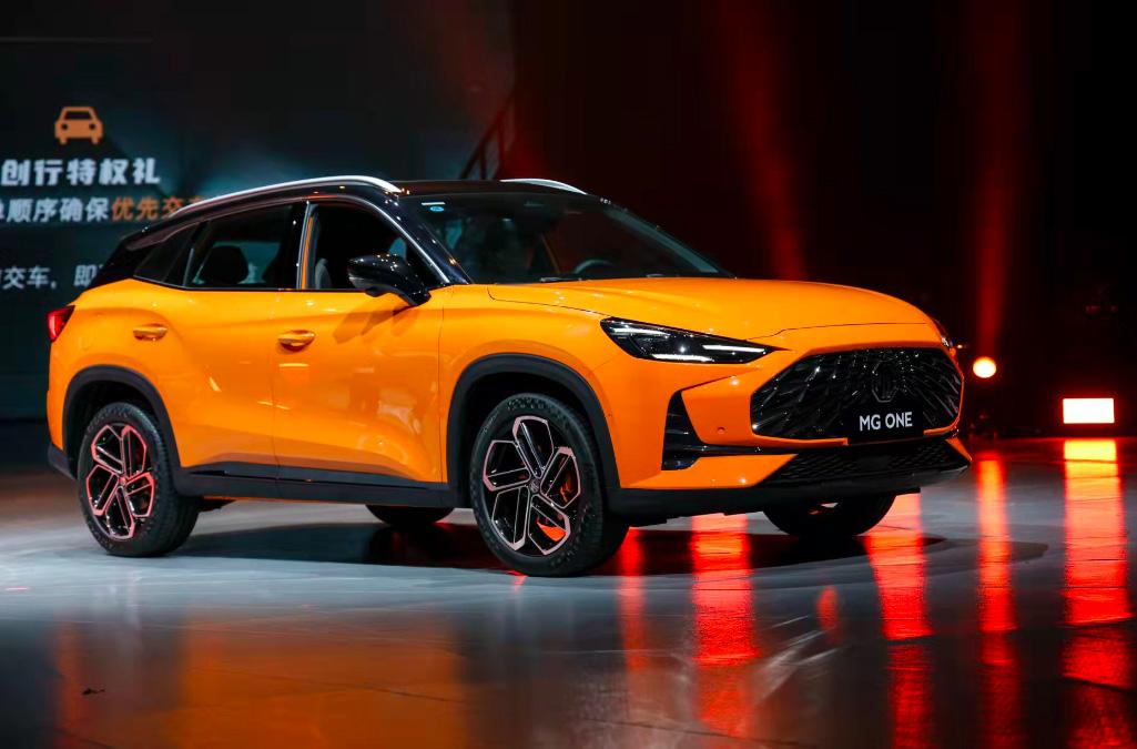 智潮科技SUV——MG ONE上市,售价10.78万元起