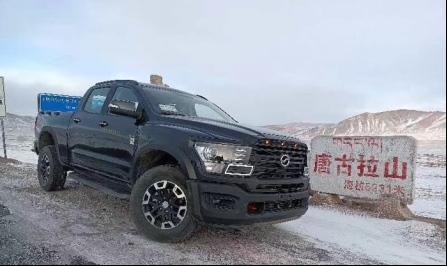 中兴汽车威狮1949成功完成高原高寒极限标定测试