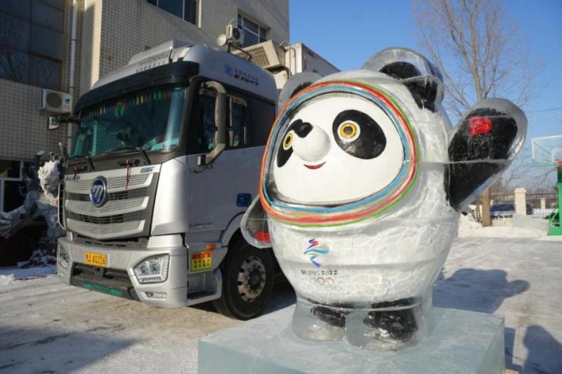 冬奥赛事全程护航 欧曼重卡成为2022北京冬奥会坚强后盾