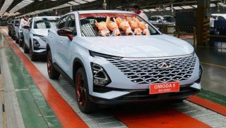 奇瑞全球车OMODA5首台车下线 上半年海外市场首发上市