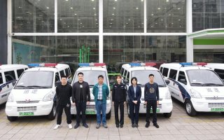 五菱荣光EV晋升“警务车”携广东揭阳警方开启绿色警务新模式