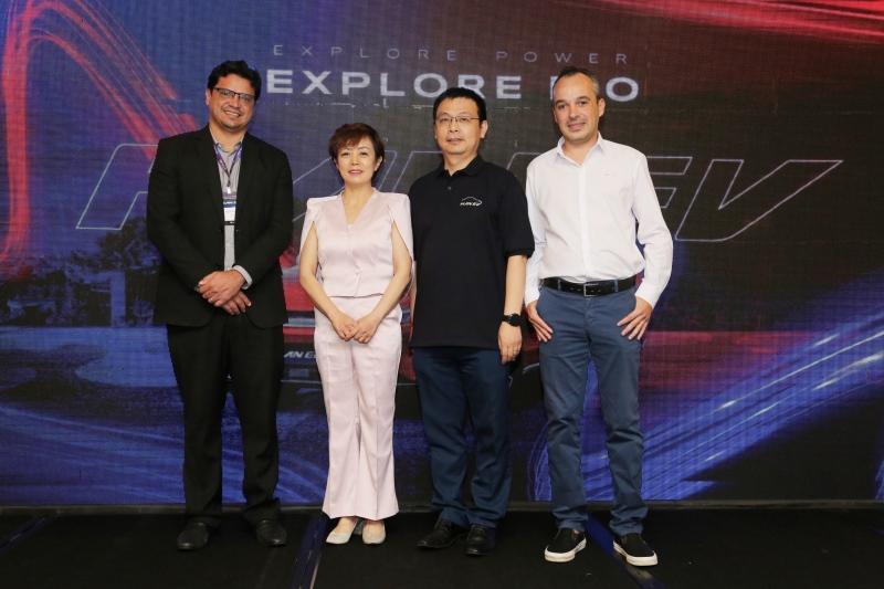 再下一城!比亚迪旗舰轿车汉EV登陆巴西