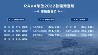 硬核实力再进阶，RAV4荣放2022款全面解析