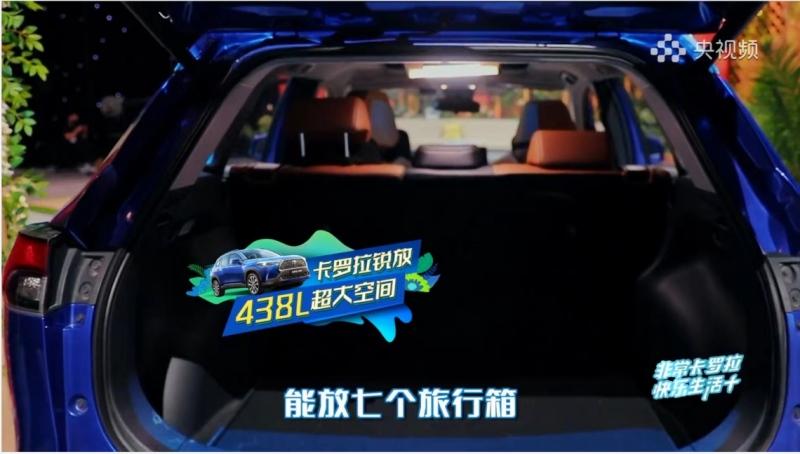 选择卡罗拉 锐放，玩转周末新花young