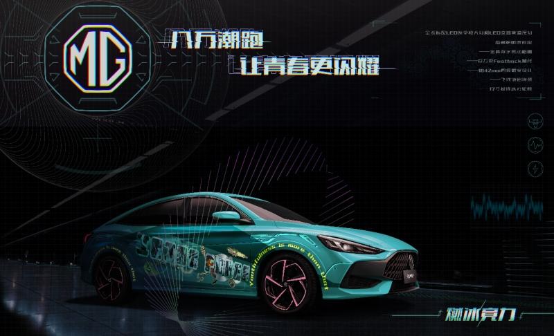 全民潮改,拿下闪耀青春,全新MG5潮改设计大赛决出人气最高奖!