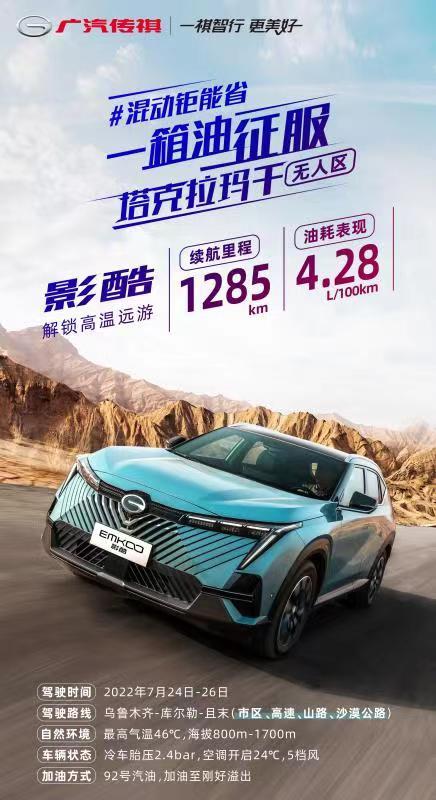 广汽传祺狂秀混动技术,喜提7月开门红,销量同比增长7.2%